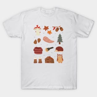 Forest doodles T-Shirt